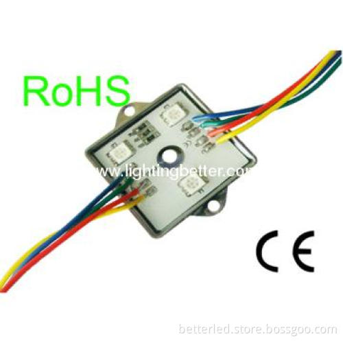 BETTER DC12V LED 3leds RGB module with plastic cover, 36*36mm